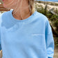 Basics Dream Blue Unisex Crewneck