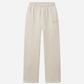 Basics Eggshell Wide Leg Sweatpant