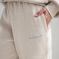 Basics Eggshell Wide Leg Sweatpant