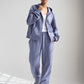 Basics Plum Wide Leg Sweatpant