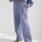 Basics Plum Wide Leg Sweatpant