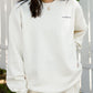 Basics White Sand Unisex Crewneck