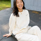 Basics White Sand Unisex Crewneck
