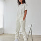 Basics White Sand Unisex Sweatpant