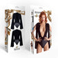 Demoniq Alexis Batwing Sleeve Bodysuit