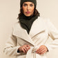 Milano (dark green) - Italian 100% cashmere ribbed beanie (unisex)