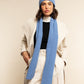 Milano (light blue) - Italian 100% cashmere ribbed beanie (unisex)