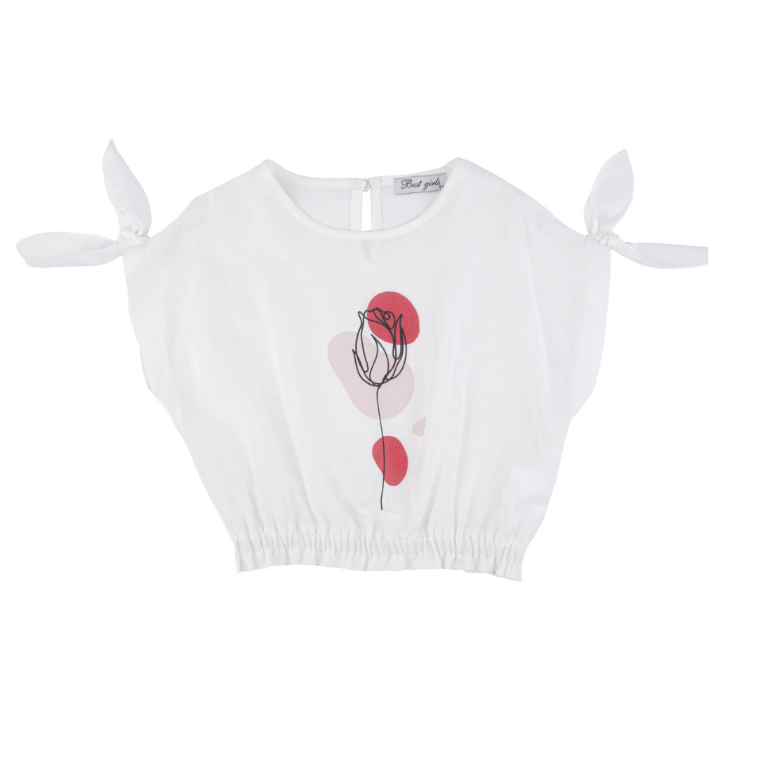 Tulip Circles Girls Casual Set - Farnelli