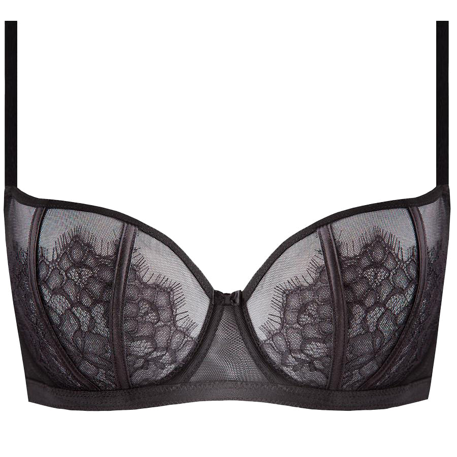 Unikat Betani Sheer Lace Balconette Bra-4