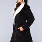 1817 Janet Plush Fleece Color Block Robe-1