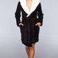 1817 Janet Plush Fleece Color Block Robe-3