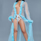 BW1650 Marabou Robe-12