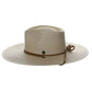 Biltmore Canyon Moon - Wide Brim Mexican Palm Straw Fedora Hat