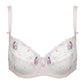 Soft Embroidered Three-Part Cup Bra Bisquit