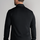 Long Sleeve Button Down Polo Solid // Black