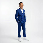Golden Buttons Boys Suit-7