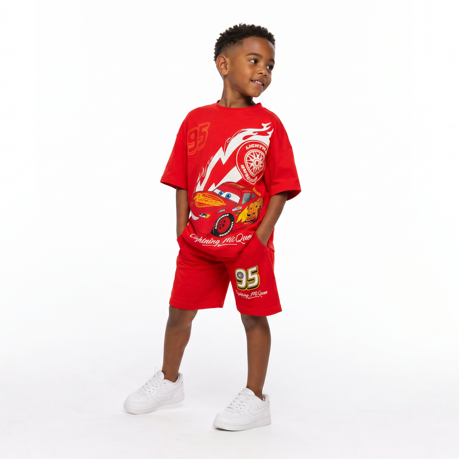 Lightning Fast Boys Short Set-2