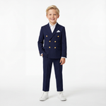 Golden Buttons Boys Suit-6