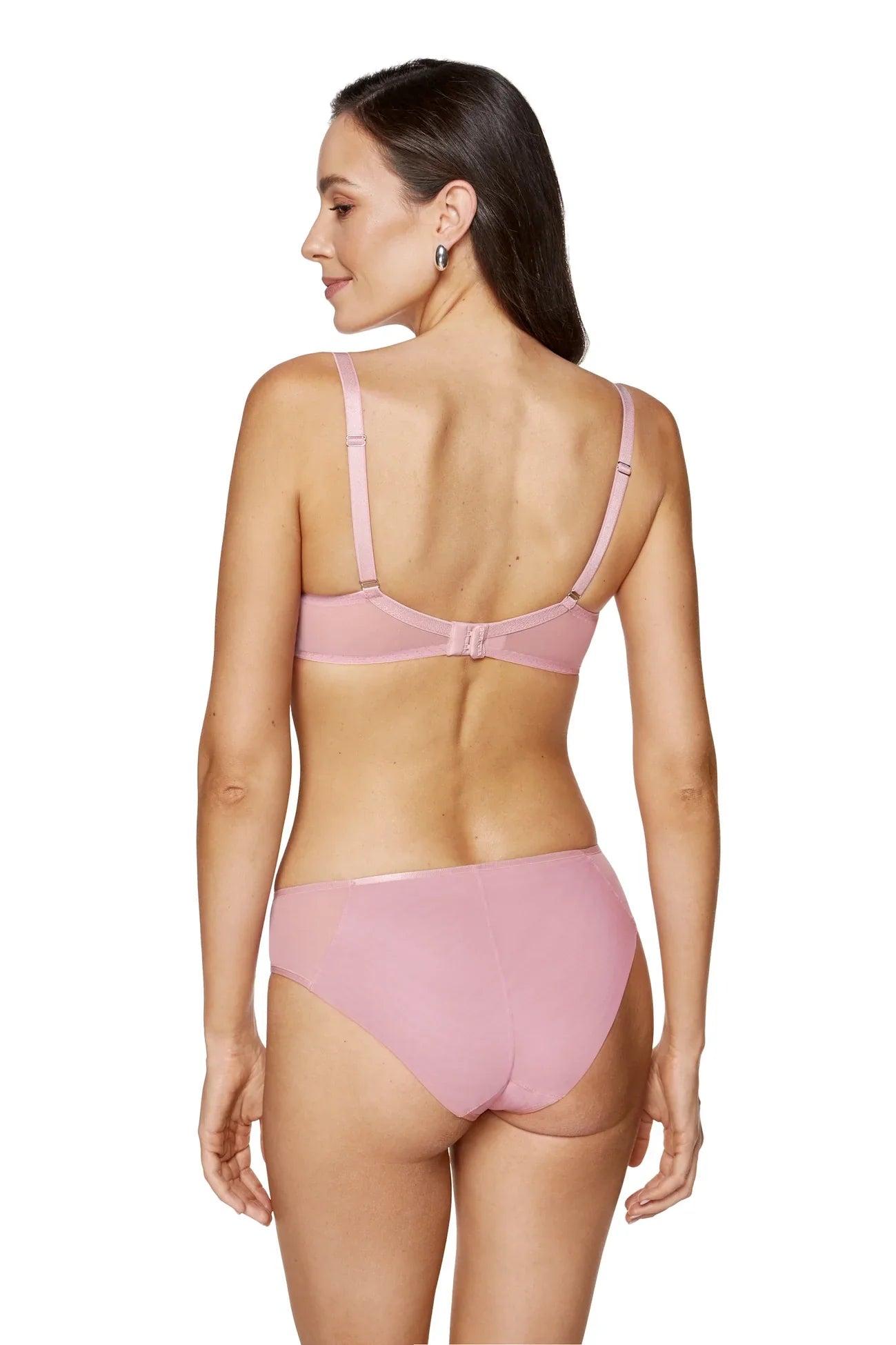 Gorteks Bloom Sheer Mesh Floral Embroidered Bra-3