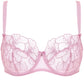 Sheer Mesh Floral Embroidered Bra Gorteks Bloom-4