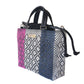 Bloom Medium Woven Crossbody Drawstring Bag