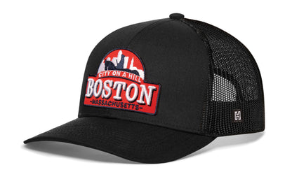 Boston Trucker Hat  |  Cityscape Snapback