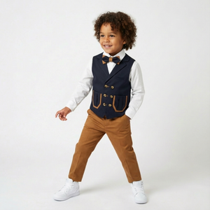 Stylish Stuart Formal Vest Set-0