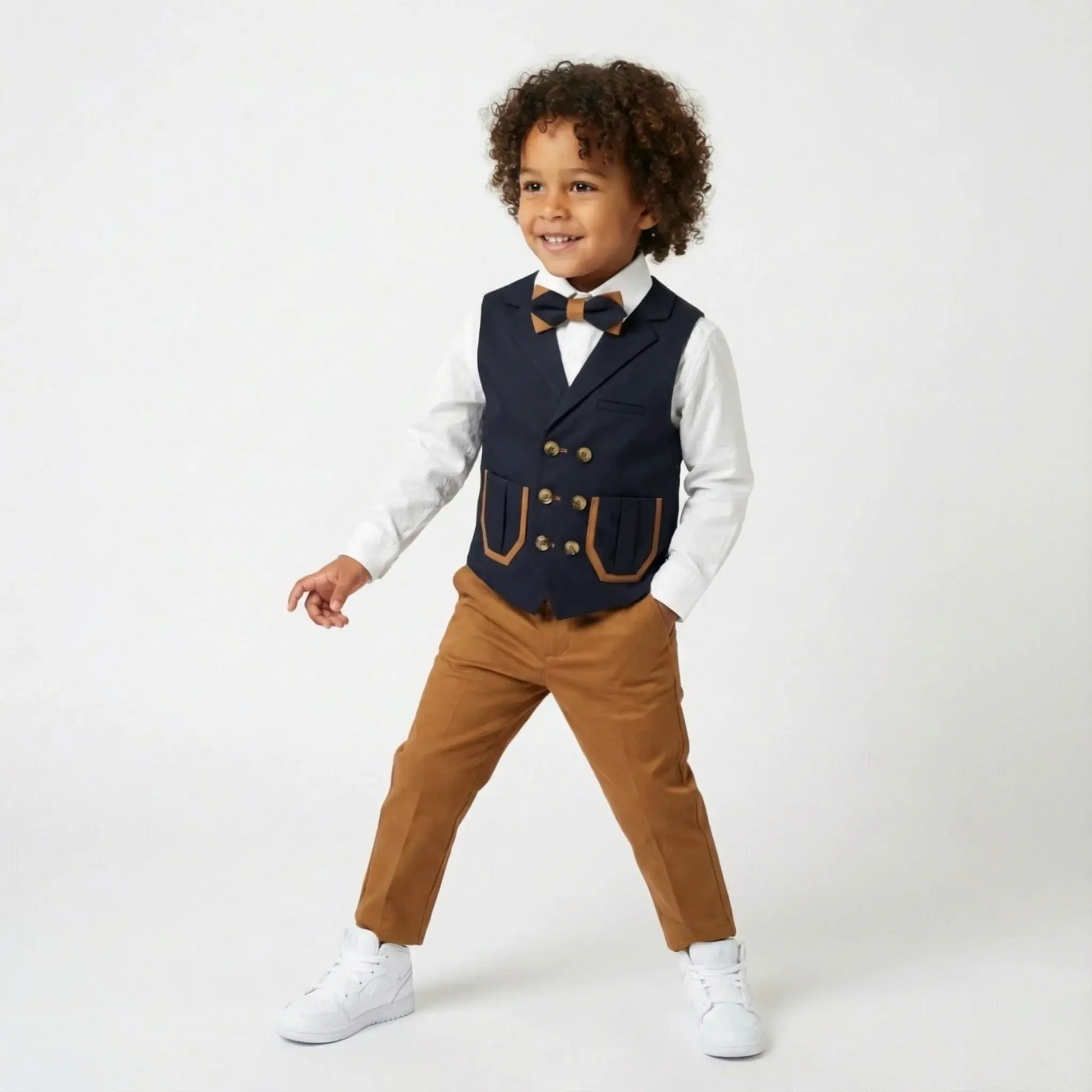 Stylish Stuart Formal Vest Set-0