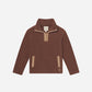 Brown Fleece Kids Pullover