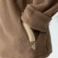 Brown Fleece Kids Pullover