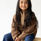 Brown Fleece Kids Pullover