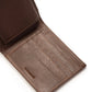 Wealth Ward Brown Bi-folded Wallet