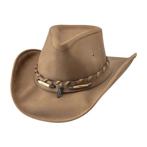 Bullhide Briscoe - Leather Cowboy Hat