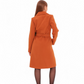 Windsor Classic Wraparound Cashmere Blend Overcoat in Cinnamon