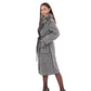 Genuine Silver Fox Virgin Wool Coat