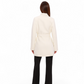 Opera Cashmere Blend Overcoat in White