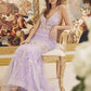 Nox Anabel C1195 Floor Length Fitted Sleeveless Floral Applique Gown