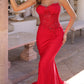 Nox Anabel C1345 Long Strapless Sweetheart Corset Bodice Mermaid Gown