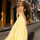Nox Anabel C1462 Long A-Line Flowy Chiffon Embroidered Lace Dress