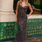 Nox Anabel C1609 Floral Beaded Sweetheart Neckline Gown