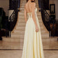 Nox Anabel C1617 Strapless Applique Corset with Chiffon Skirt Dress