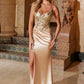 Nox Anabel C1625 Enchanting Long Dress Sequin See-Through Boned Waistline
