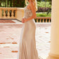 Nox Anabel C1625 Enchanting Long Dress Sequin See-Through Boned Waistline