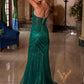 Nox Anabel C1632 Applique Tulle Gown Lace-Up Back Dress
