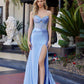 Nox Anabel C1830 Embellished Illusion Bodice Strapless Prom Gown