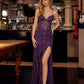 Nox Anabel C1836 Beaded Tulle Gown Lace Up Bodice Prom Gown