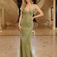 Nox Anabel C1844 Strapless Beaded Tulle Prom Gown Peaked Neckline