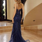 Nox Anabel C1847 Scoop Neckline Boned Bodice Fully Beaded Prom Gown