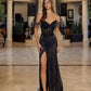 Nox Anabel C1850 Off Shoulder Fully Beaded Fitted Prom Gown