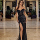 Nox Anabel C1850 Off Shoulder Fully Beaded Fitted Prom Gown
